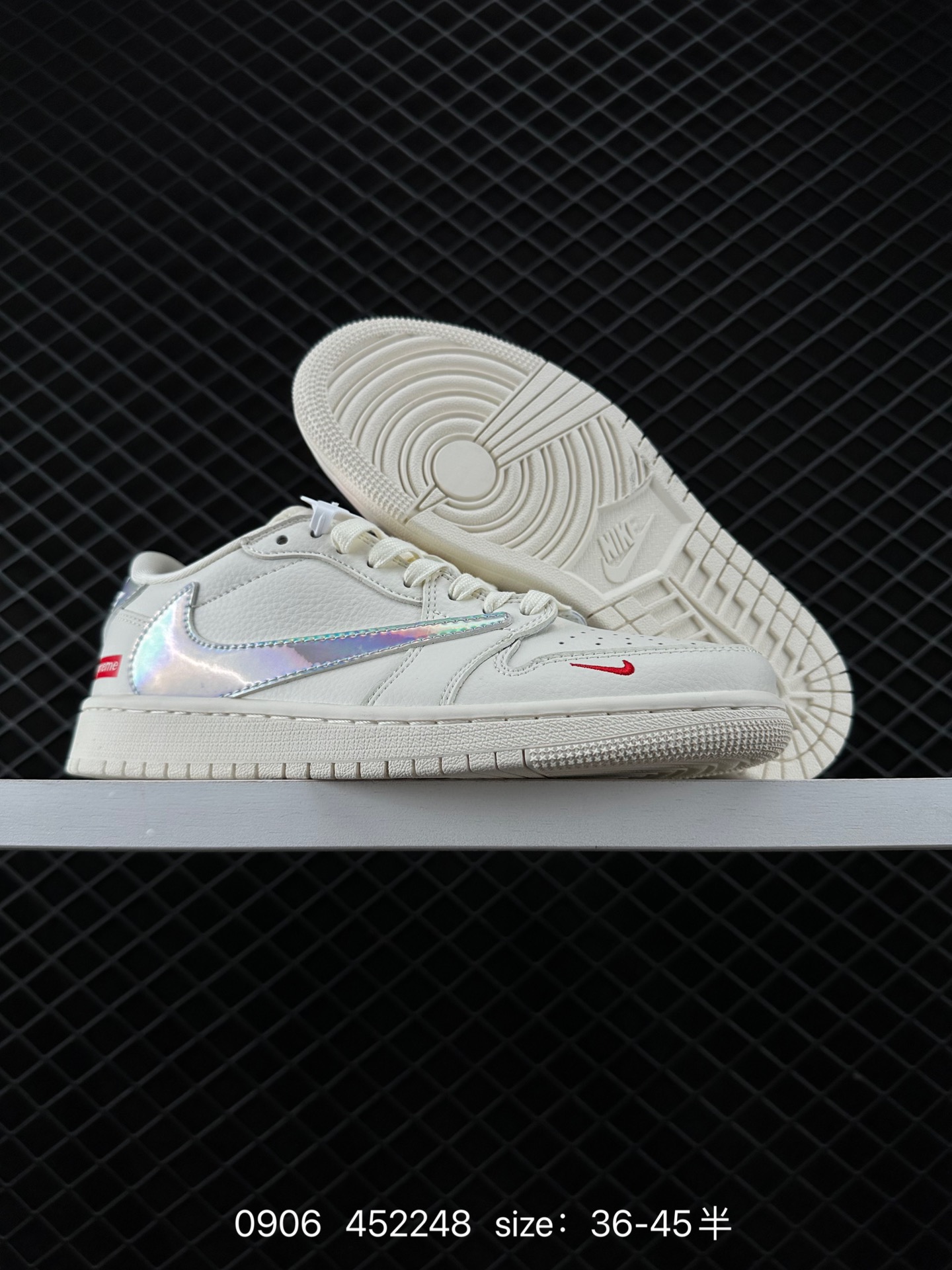 fragment design x Travis Scott x Nike Air Jordan 1 Low OG SP”Black/Green Toe“